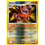 012 / 130 Rhyperior LIV.61 rara foil reverse (IT) -NEAR MINT-