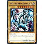 Duelist League 9 DL09-IT001 Drago Bianco Occhi blu rara scritta argento Unlimited (IT) -NEAR MINT-