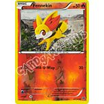 024 / 146 Fennekin comune foil reverse (EN) -NEAR MINT-