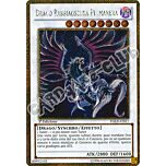 PGLD-IT017 Drago Rabbiaoscura Piumanera rara segreta oro 1a edizione (IT) -NEAR MINT-