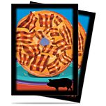 Proteggi carte standard pacchetto da 50 bustine 66mm x 91mm Novelty Food Bacon Donut