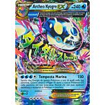 055 / 164 Archeo Kyogre EX rara ex foil (IT) -NEAR MINT-