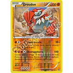 084 / 164 Groudon rara foil reverse (IT) -NEAR MINT-