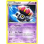 33 / 98 Claydol rara normale (IT) -NEAR MINT-