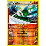 084 / 162 Gallade rara foil reverse (IT) -NEAR MINT-