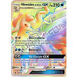 150 / 145 Ninetales di Alola GX rara segreta foil (IT) -NEAR MINT-