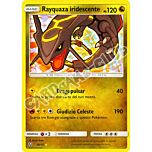 56 / 73 Rayquaza Iridescente shining foil (IT) -NEAR MINT-