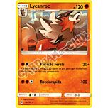 076 / 131 Lycanroc rara normale (IT) -NEAR MINT-