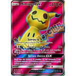 206 / 214 Mimikyu GX ultra rara foil (IT) -NEAR MINT-