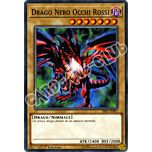 SS02-ITB01 Drago Nero Occhi Rossi comune 1a Edizione (IT) -NEAR MINT-