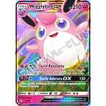 42 / 68 Wigglytuff GX rara GX foil (IT) -NEAR MINT-