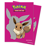 Proteggi carte standard pacchetto da 65 bustine Eevee 2019