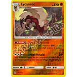 124 / 236 Lycanroc rara foil reverse (IT) -NEAR MINT-