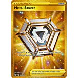 214 / 202 Metal Saucer rara segreta foil (EN) -NEAR MINT-
