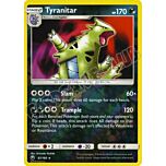 087 / 168 Tyranitar rara foil reverse (EN) -NEAR MINT-