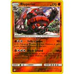 095 / 214 Rhyperior rara foil reverse (EN) -NEAR MINT-