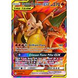 022 / 236 Charizard & Braixen GX rara GX foil (EN) -NEAR MINT-