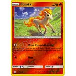 023 / 236 Ponyta comune foil reverse (EN) -NEAR MINT-