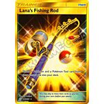 266 / 236 Lana's Fishing Rod rara segreta foil (EN) -NEAR MINT-