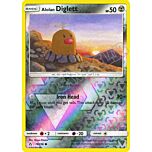 078 / 156 Alolan Diglett comune foil reverse (EN) -NEAR MINT-