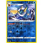 030 / 185 Vaporeon rara foil reverse (EN) -NEAR MINT-