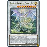 LDS2-IT020 Drago Spirito Occhi Blu (scritta ORO) ultra rara 1a Edizione (IT) -NEAR MINT-