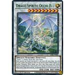LDS2-IT020 Drago Spirito Occhi Blu (scritta VERDE) ultra rara 1a Edizione (IT) -NEAR MINT-