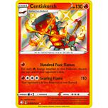 SV019 / SV122 Centiskorch Rara Shiny Vault foil (EN) -NEAR MINT-