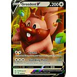 53 / 72 Greedent V Rara Holo V foil (EN) -NEAR MINT-