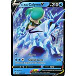 045 / 198 Ice Rider Calyrex V Rara Holo V foil (EN) -NEAR MINT-