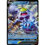 076 / 264 Crabominable V Rara Holo V foil (IT) -NEAR MINT-