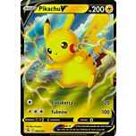 086 / 264 Pikachu V Rara Holo V foil (IT) -NEAR MINT-