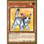 MGED-IT006 Gatto da Soccorso (Alternate Art) premium rara oro 1a Edizione (IT) -NEAR MINT-