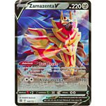 105 / 172 Zamazenta V Rara Holo V foil (IT) -NEAR MINT-