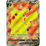 157 / 172 Pikachu V Ultra Rara V Full Art foil (IT) -NEAR MINT-