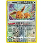 119/189 Eevee Comune foil reverse (EN) -NEAR MINT-