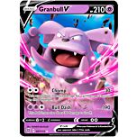 057 / 172 Granbull V Rara Holo V foil (EN) -NEAR MINT-