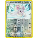 125 / 172 Cinccino Non comune Reverse foil (EN) -NEAR MINT-