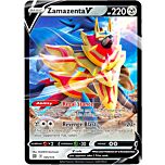 105 / 172 Zamazenta V Rara Holo V foil (EN) -NEAR MINT-