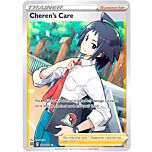 168 / 172 Cheren's Care Ultra Rara Full Art foil (EN) -NEAR MINT-