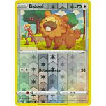 120 / 172 Bidoof Comune Reverse foil (IT)  -GOOD-