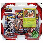 Sun and Moon Crimson Invasion 3 Pack Blister Decidueye (EN)