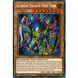 BLCR-IT065 Glorioso Soldato Nero Toon Rara Segreta 1a Edizione (IT) -NEAR MINT-