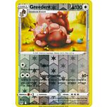 151 / 196 Greedent Rara foil reverse (IT) -NEAR MINT-