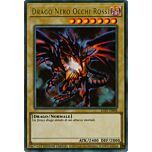 LC01-IT006 Drago Nero Occhi Rossi Ultra Rara Edizione Limitata (IT) - NEAR MINT-