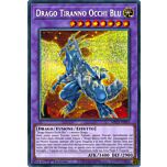 MP23-IT019 Drago Tiranno Occhi Blu Rara Segreta Prismatica 1a Edizione (IT) -NEAR MINT-