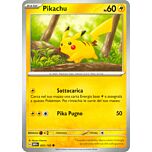 025 / 165 Pikachu Comune normale (IT) -NEAR MINT-