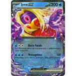 124 / 165 Jynx ex Rara ex foil (IT) -NEAR MINT-