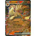 038 / 165 Ninetales ex Rara ex foil (IT) -NEAR MINT-