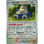 143 / 165 Snorlax Non Comune foil reverse (IT)